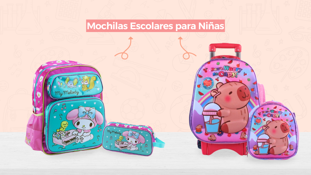 Mochilas Escolares para Niñas: Tendencias en Colores y Estilos