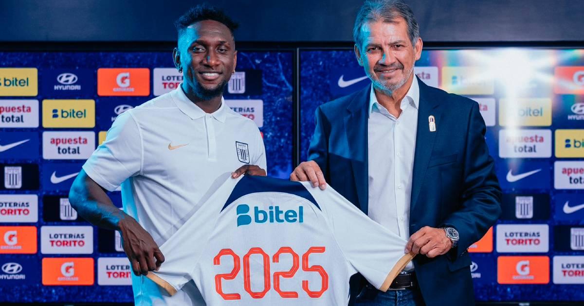 (FOTOS) Eryc Castillo fue presentado como nuevo jugador de Alianza Lima por todo el 2025