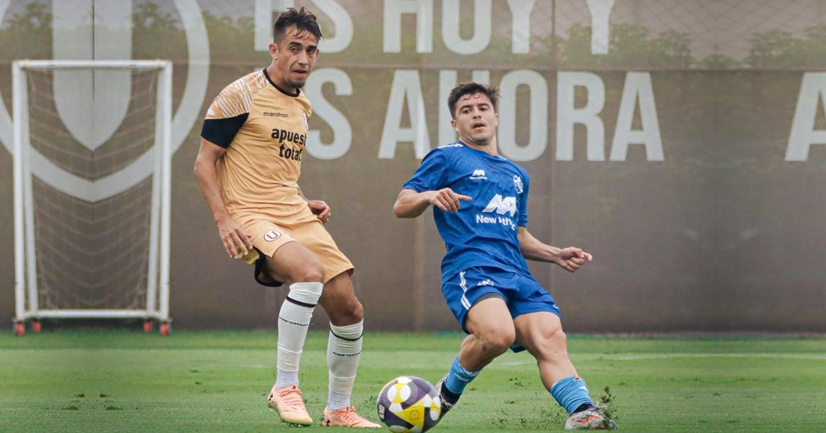 (FOTOS) ¡Golpe en Campo Mar! ADT venció 1-0 a Universitario en partido amistoso