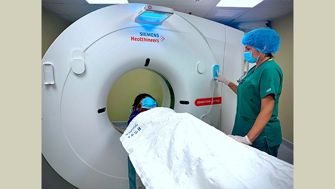 Hospital San Juan de Lurigancho supera los 1700 exámenes de tomografía realizados desde la instalación del equipo
