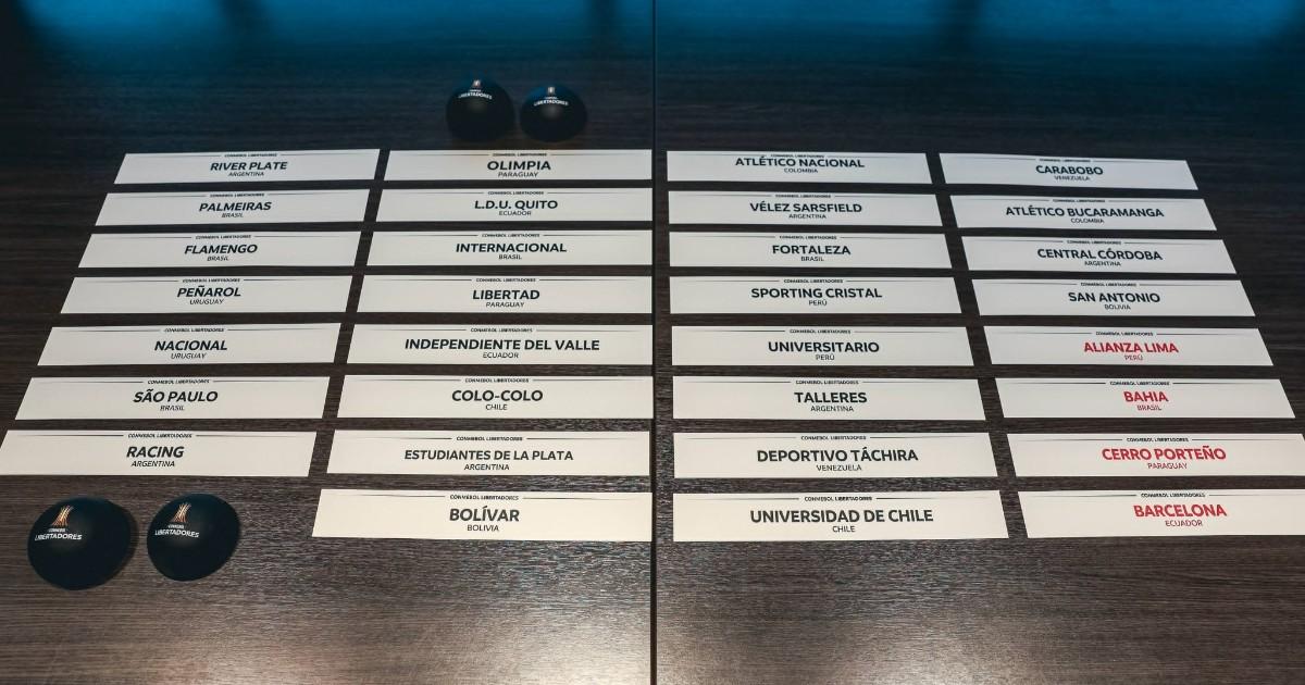 🔴#ENVIVO Sigue aquí el sorteo de la fase de grupos de la Copa Libertadores