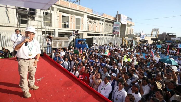 Ica: Minsa reactiva construcción del Centro de Salud Parcona que beneficiará a 33 000 personas