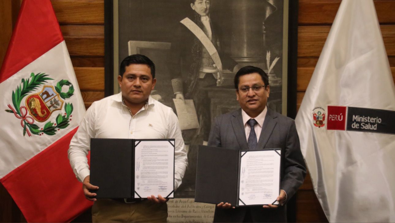 Minsa firma convenio para la construcción de modernos centros de salud en Loreto y Cajamarca