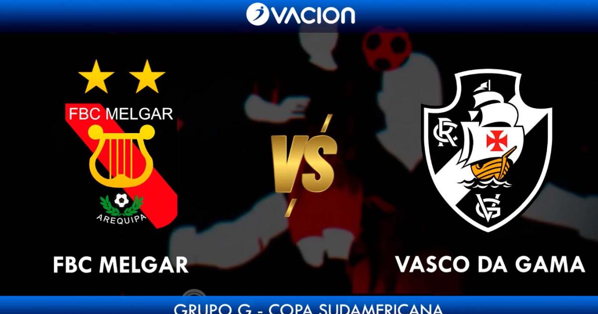 🔴#ENVIVO Sigue acá todos los detalles del FBC Melgar vs. Vasco por Copa Sudamericana