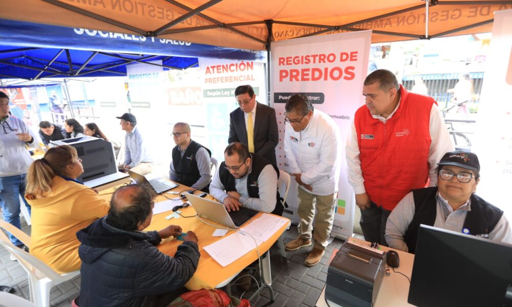MINJUSDH realiza «Registrón Informativo» en Gamarra para promover la formalización y cultura registral