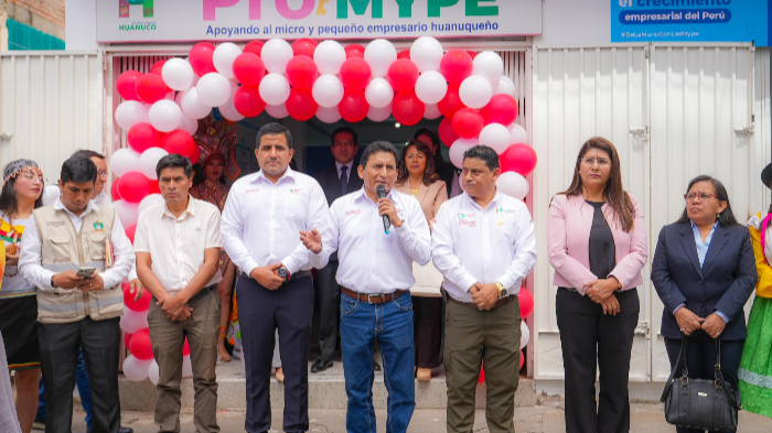Inauguran nuevo punto de atención para la formalización de Mypes en Huánuco