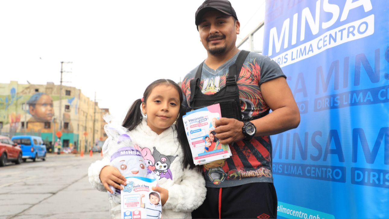Minsa lanza campaña “Vacúnate por partida doble” para proteger a la población contra las infecciones respiratorias
