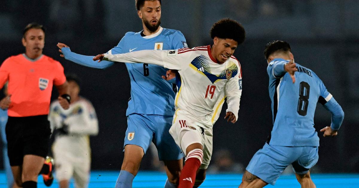 🔴#ENVIVO | Uruguay vence 2-0 a Venezuela en Montevideo