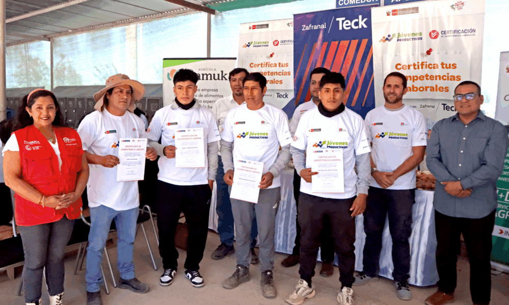Certifican a trabajadores agroindustriales y fortalece la empleabilidad con impacto social