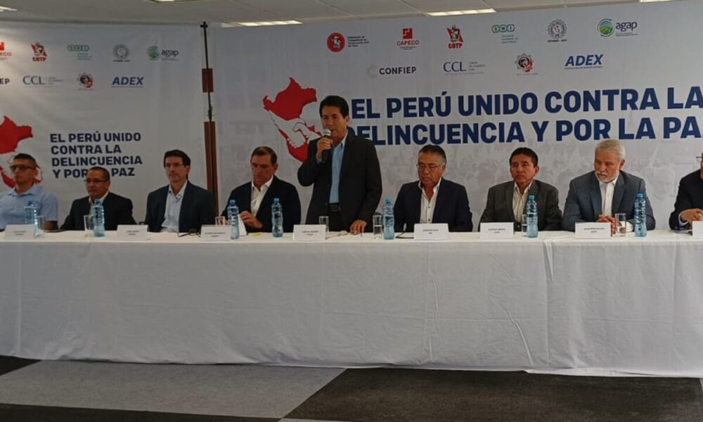 CEOs peruanos alertan sobre crisis de confianza y piden acción ante escenario preelectoral