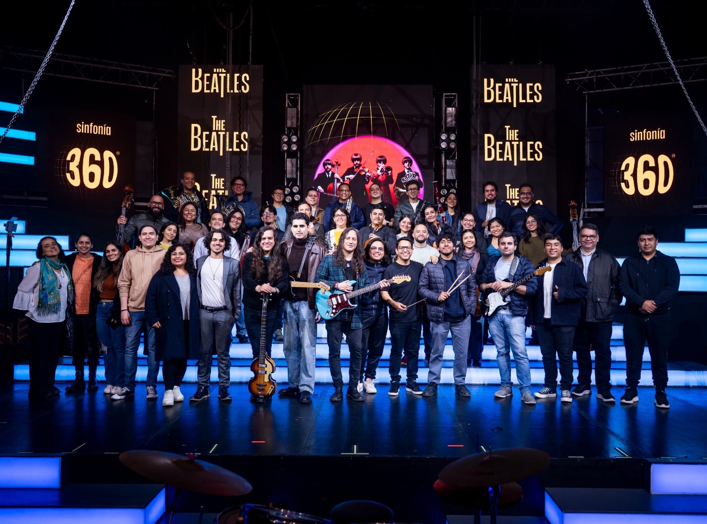 ¡Llega “Sinfonía 360°” con un homenaje inmersivo a The Beatles en La Cúpula de las Artes!
