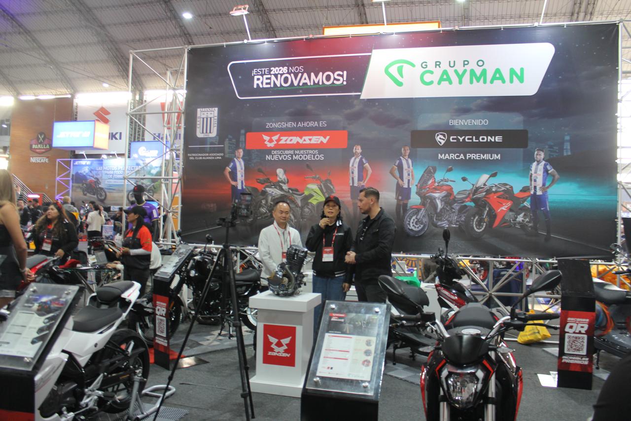 Grupo Cayman lanza “Cyclone”, su línea premium en ExpoMoto 2025 y apunta al liderazgo del segmento de alta gama
