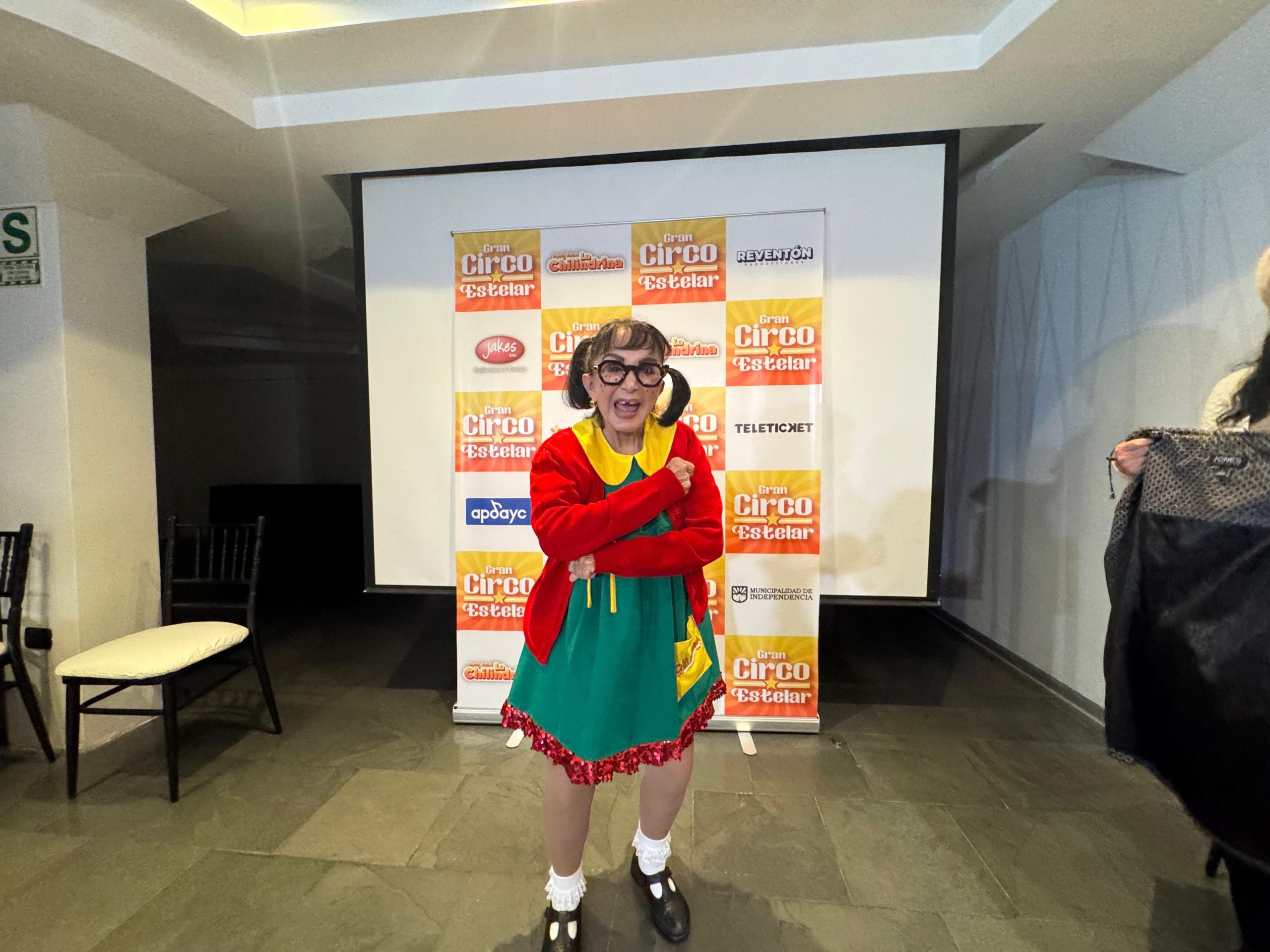 La Chilindrina feliz con bioserie de ¨Chespirito¨: ¨Pedimos respeto¨