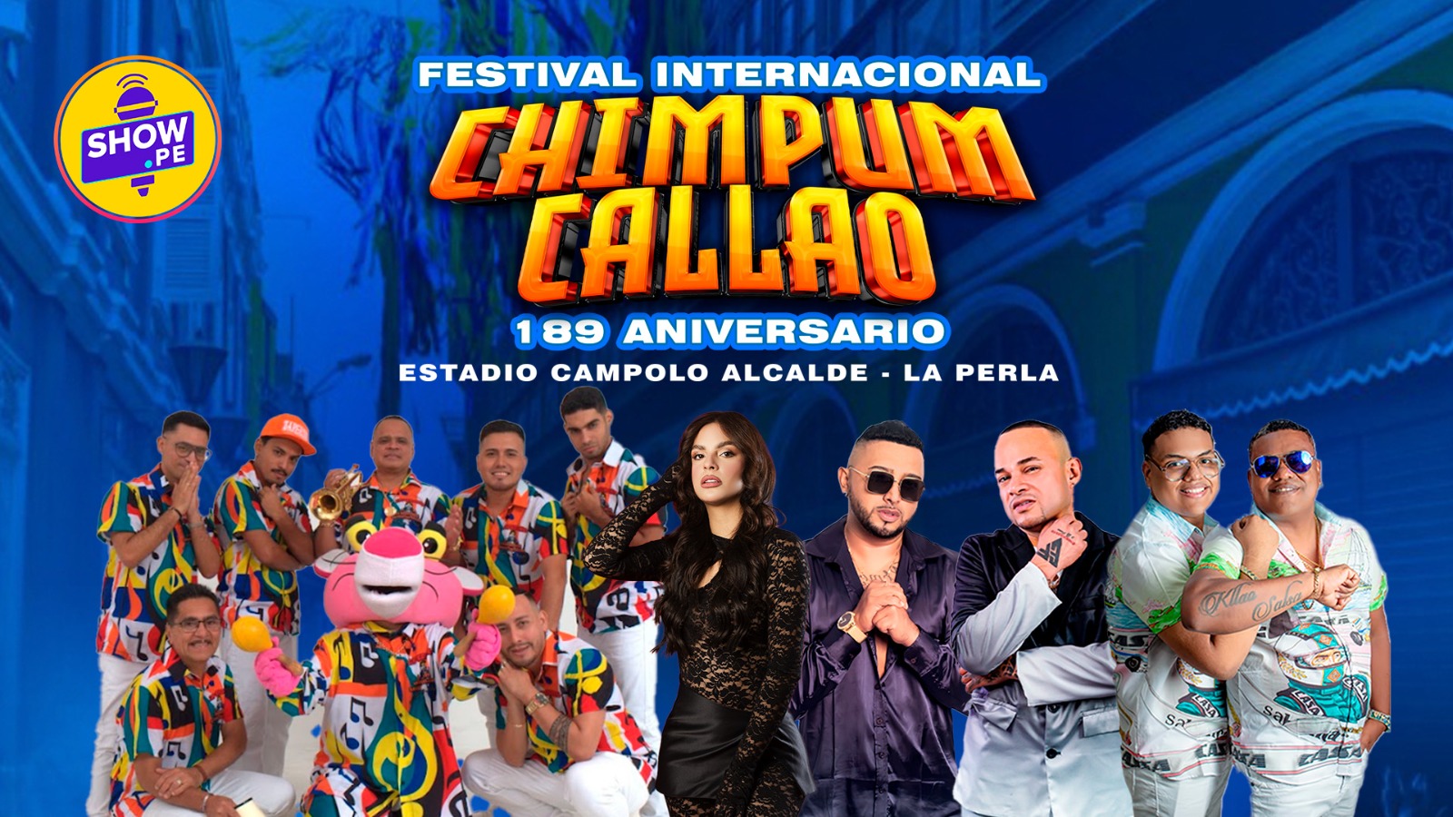 Chim Pum Callao 2025: Zaperoko, Angeli Boza, K´Llao Salsa, Engerbeth Tapia, Maryto y su Salón conforman la cartelera nacional del festival