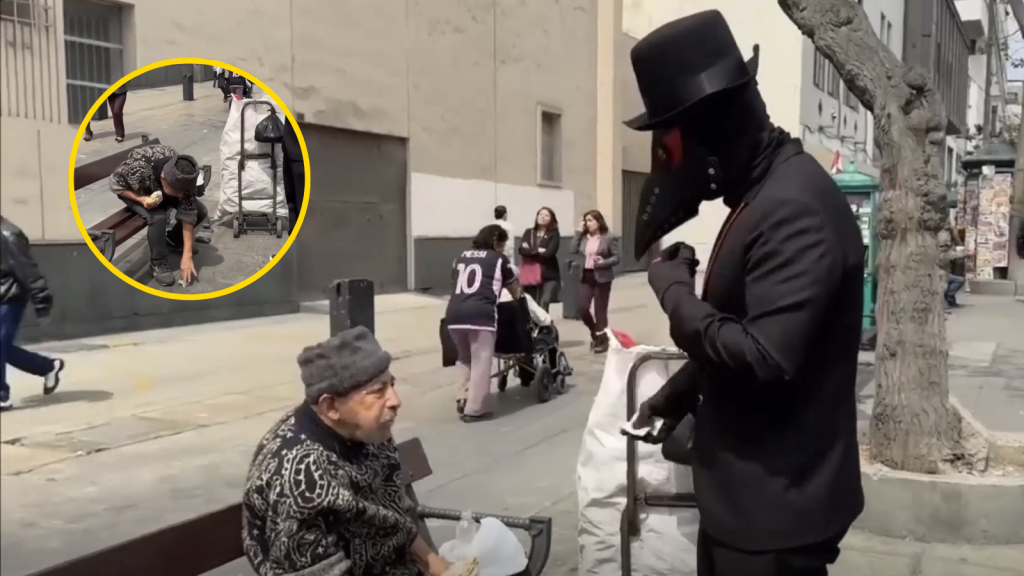 ¡Indignante! Tiktoker Lemon Pay humilla a abuelitos lanzándoles dinero al suelo: “Estoy regalando dinero a gente pobre”